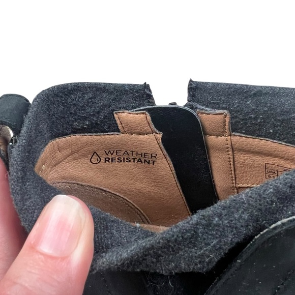 Vionic Joslyn black weather resistant women’s ankle boots SZ 8.5 - Picture 8 of 9